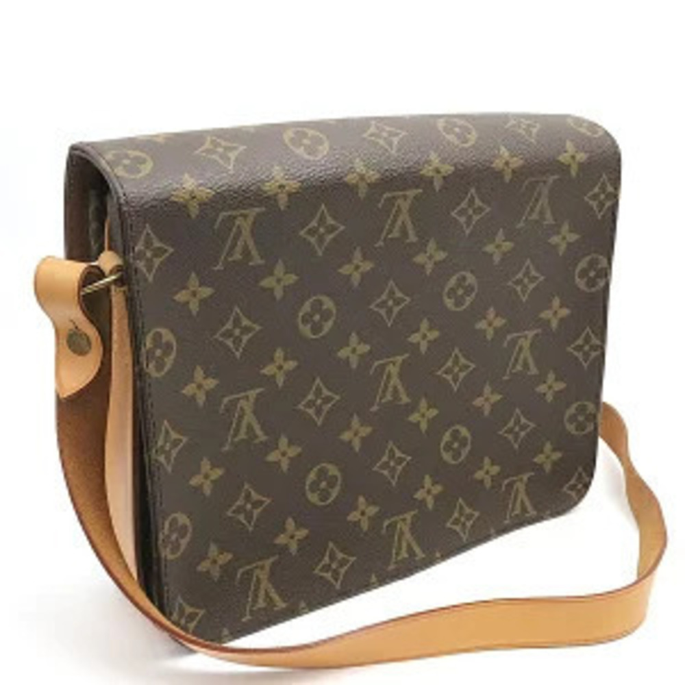 Louis Vuitton Cartouchiere Shoulder Monogram Bag